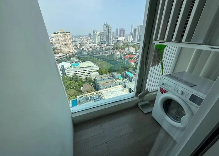 Apartamento S42 Wyndham Garden Sukhumvit Bts Ekkamai Gym Swim