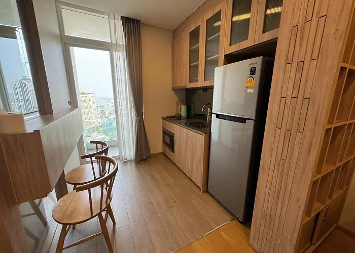 Apartamento S42 Wyndham Garden Sukhumvit Bts Ekkamai Gym Swim *