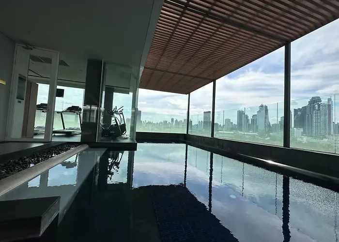 Apartamento S42 Wyndham Garden Sukhumvit Bts Ekkamai Gym Swim