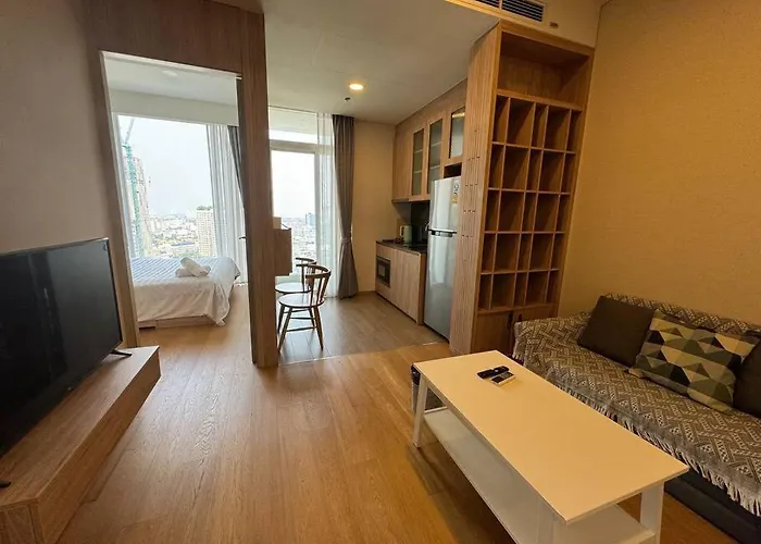 Apartamento S42 Wyndham Garden Sukhumvit Bts Ekkamai Gym Swim Bangkok
